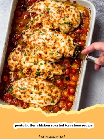 The Ultimate Pesto Butter Chicken with Roasted Tomatoes: A Fusion Feast!