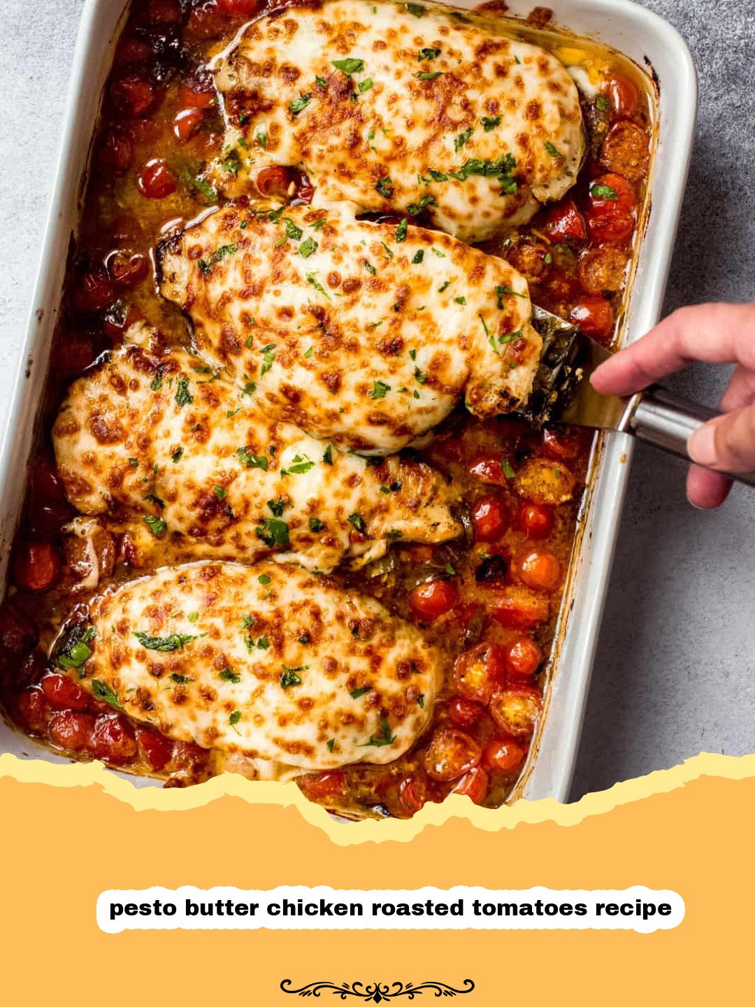 The Ultimate Pesto Butter Chicken with Roasted Tomatoes: A Fusion Feast! 4 Pesto Butter Chicken with Roasted Tomatoes Preparation