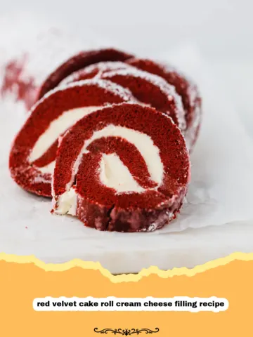 The Ultimate Red Velvet Cake Roll with Cream Cheese Filling: A Showstopper Dessert!