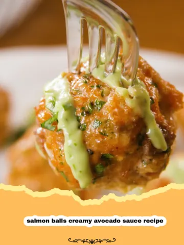 Divine Salmon Balls with Creamy Avocado Sauce: Your New Favorite Healthy Dinner! 23 Divine Salmon Balls with Creamy Avocado Sauce: Your New Favorite Healthy Dinner!
