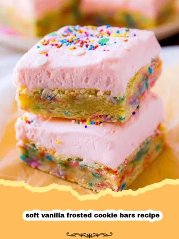 The Ultimate Soft Vanilla Frosted Cookie Bars 22 The Ultimate Soft Vanilla Frosted Cookie Bars