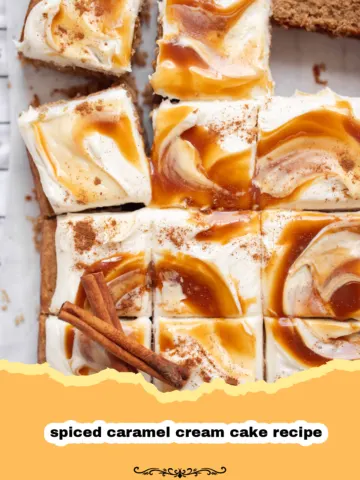 The Ultimate Spiced Caramel Cream Cake: A Decadent Dream Dessert!