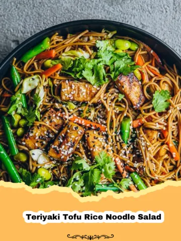 Fresh, Zesty & Irresistible: Your New Favorite Teriyaki Tofu Rice Noodle Salad! 16 Fresh, Zesty & Irresistible: Your New Favorite Teriyaki Tofu Rice Noodle Salad!