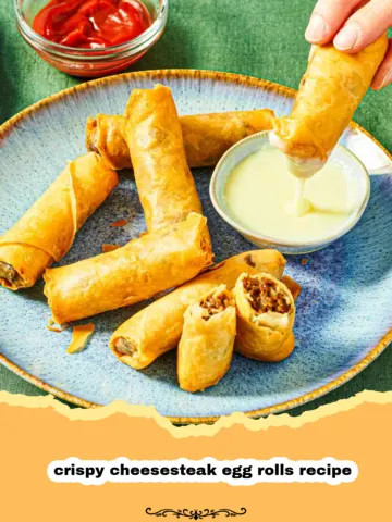 The Ultimate Crispy Cheesesteak Egg Rolls: A Flavor Explosion! 7 The Ultimate Crispy Cheesesteak Egg Rolls: A Flavor Explosion!