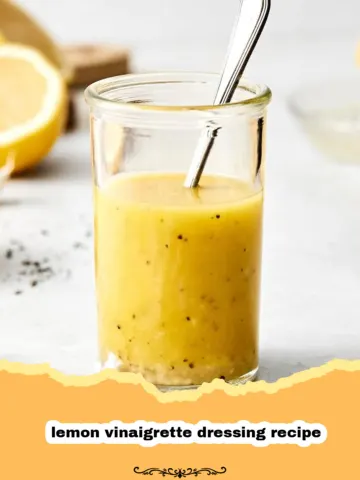 The Ultimate Homemade Lemon Vinaigrette Dressing Recipe