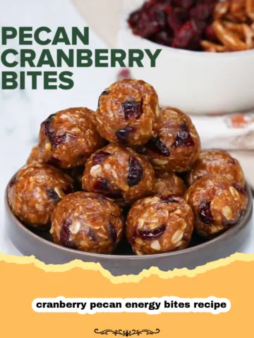 Fuel Your Day with Delicious No-Bake Cranberry Pecan Energy Bites 9 Fuel Your Day with Delicious No-Bake Cranberry Pecan Energy Bites