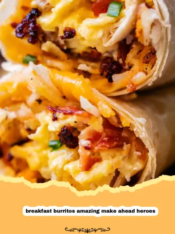 The Ultimate Amazing Make-Ahead Breakfast Burritos: Your Mornings Just Got Easier! 21 The Ultimate Amazing Make-Ahead Breakfast Burritos: Your Mornings Just Got Easier!