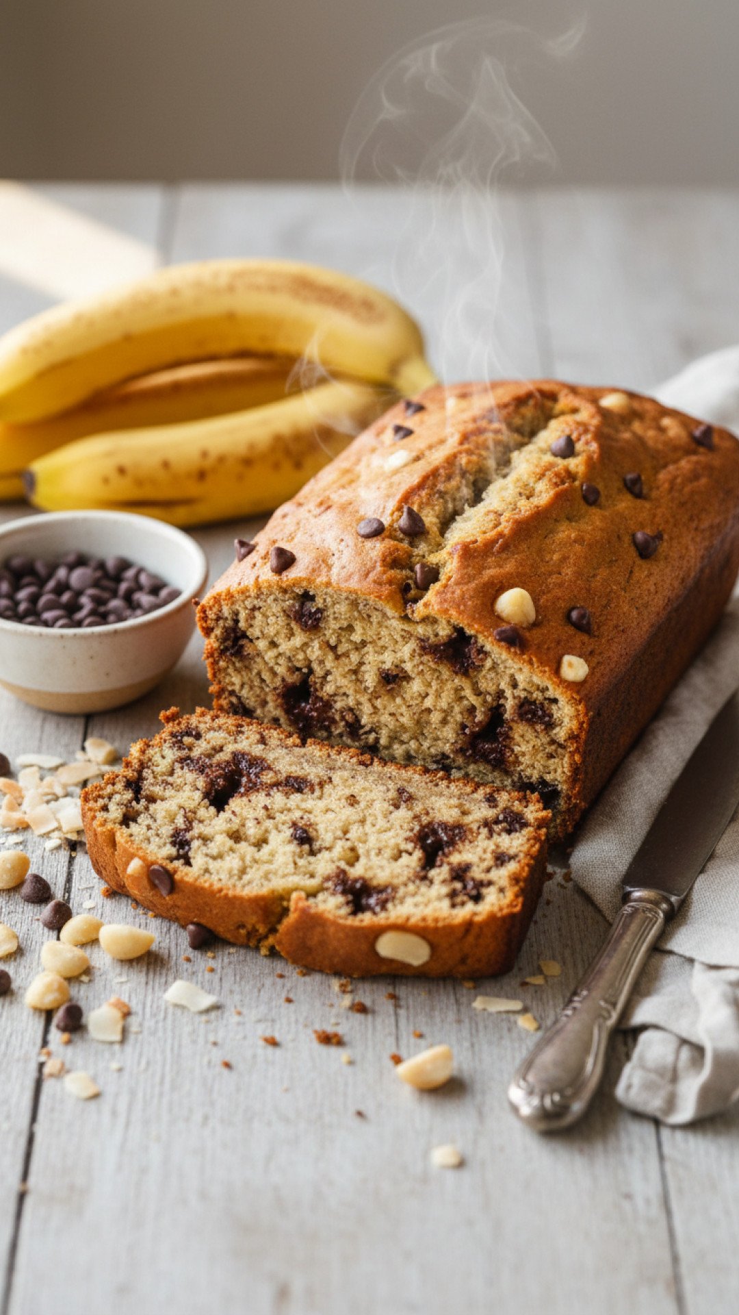 Authentic Maui Banana Bread Preparation