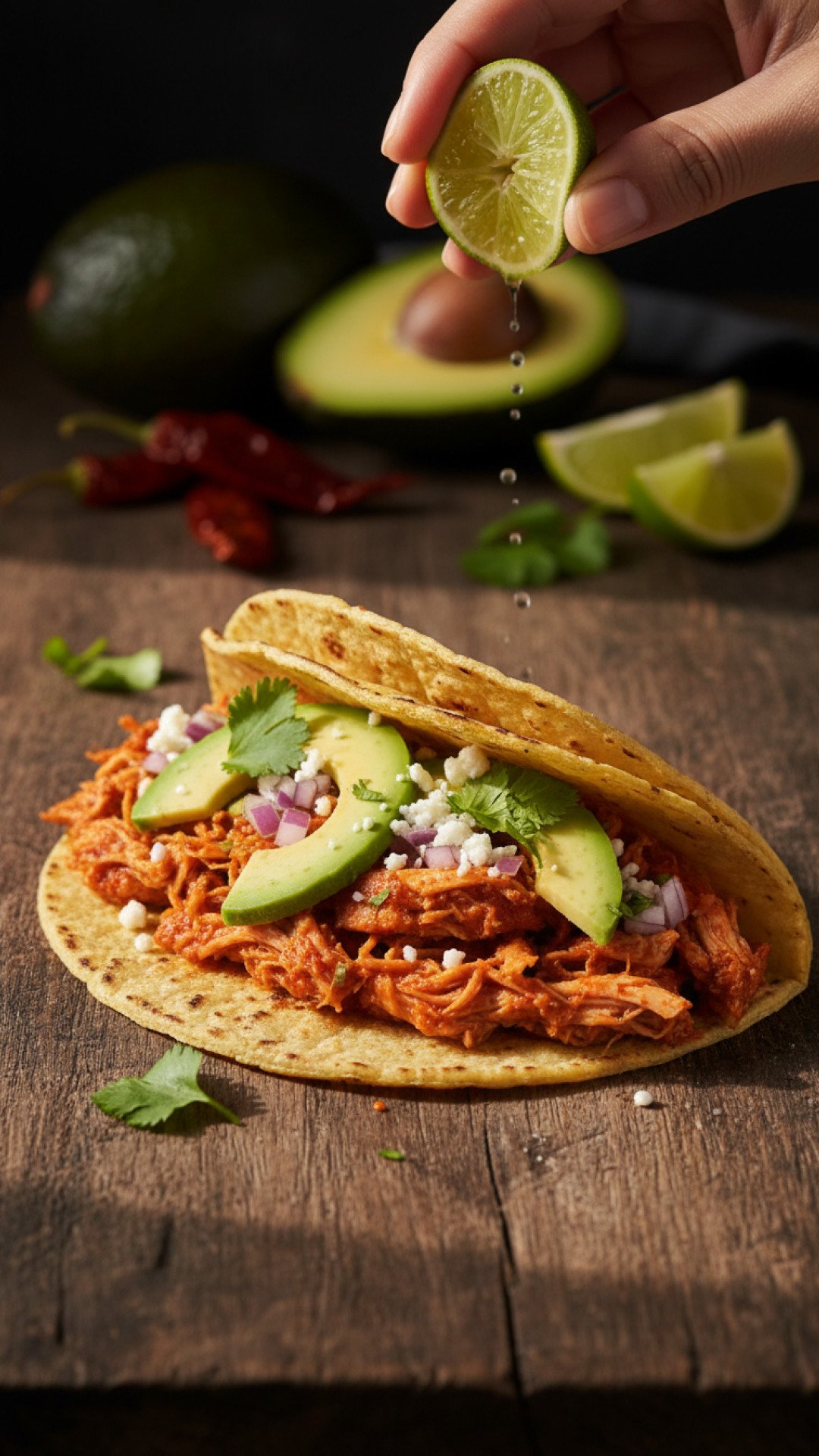 Authentic Smoky Chicken Tinga Preparation
