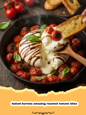 Baked Burrata Amazing Roasted Tomato Bliss: The Ultimate Appetizer