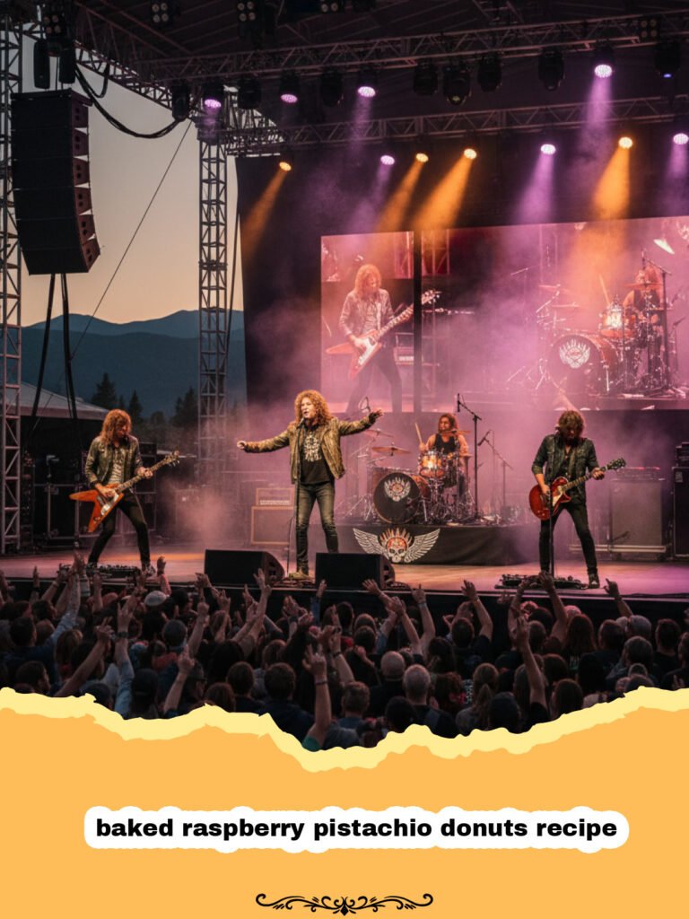 baked raspberry pistachio donuts recipe - A tray of freshly baked raspberry pistachio donuts with a pink glaze and nut sprinkles.
