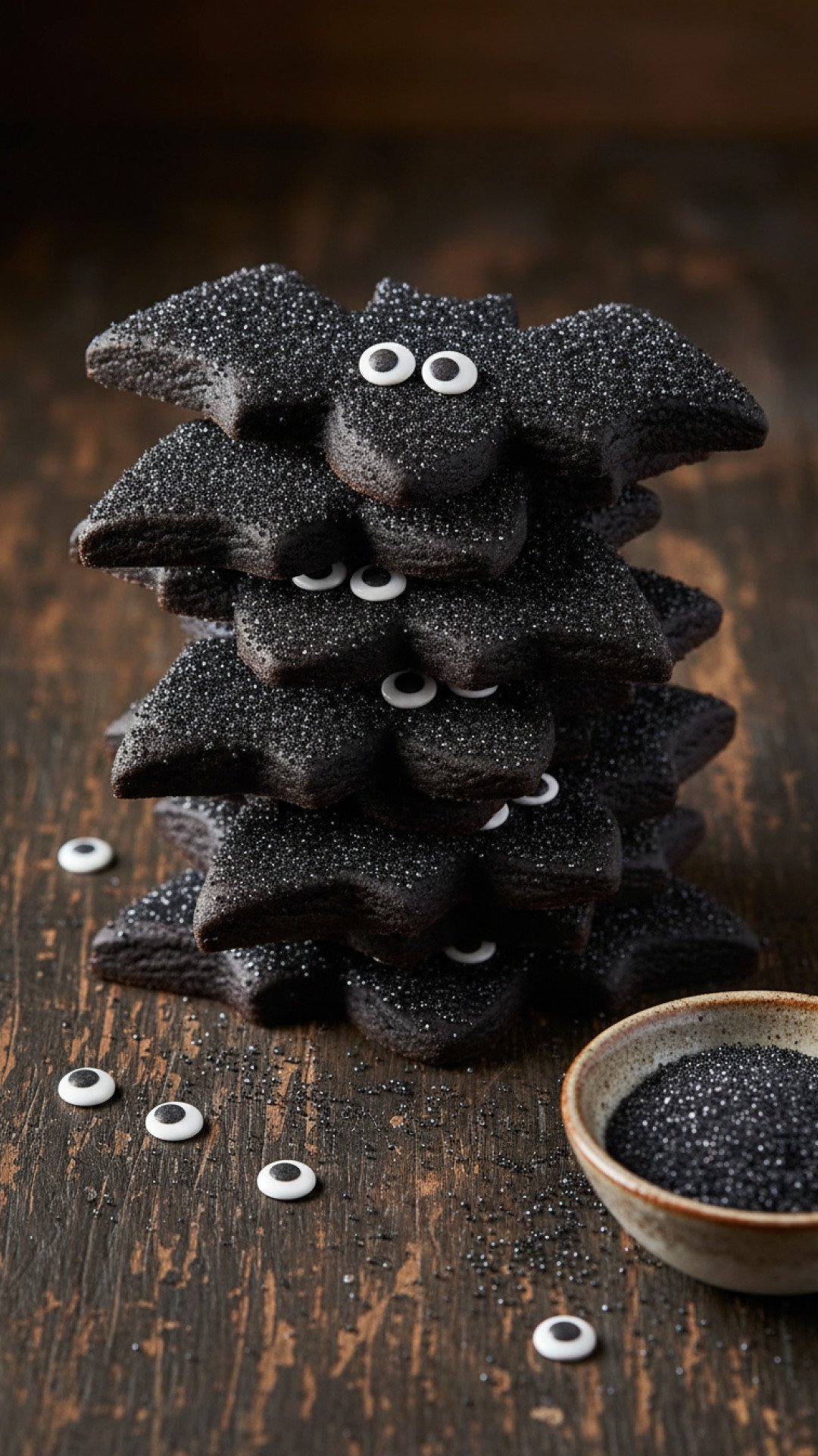 Bat Shaped Sugar Cookies Preparation