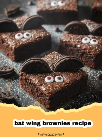 Spooky and Fudgy Bat Wing Brownies Recipe 19 Spooky and Fudgy Bat Wing Brownies Recipe