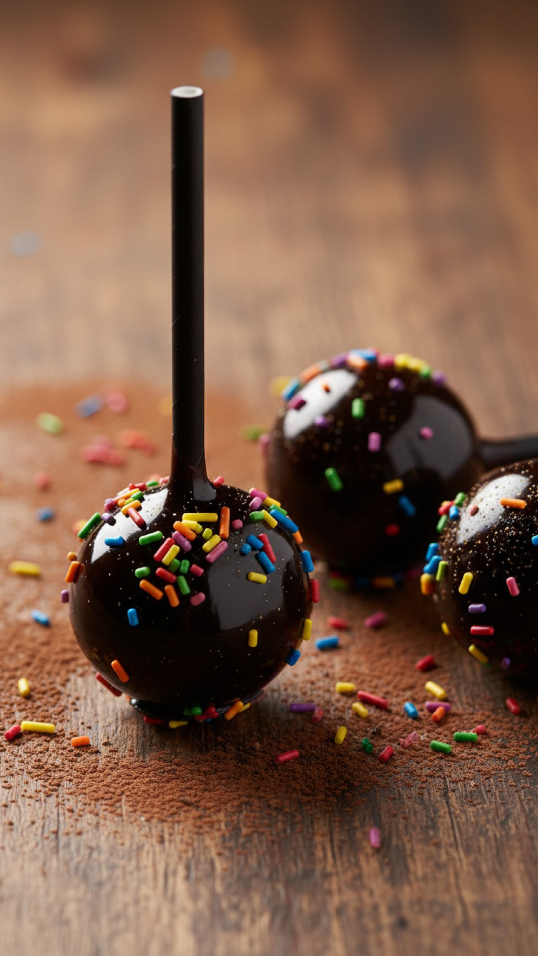 Black Magic Cake Pops Preparation