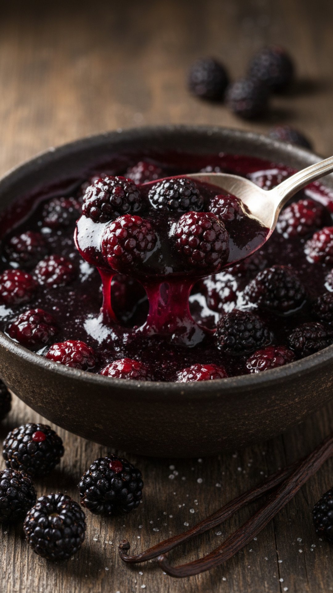 Blackberry Pie Filling Easy Glossy Fresh Preparation