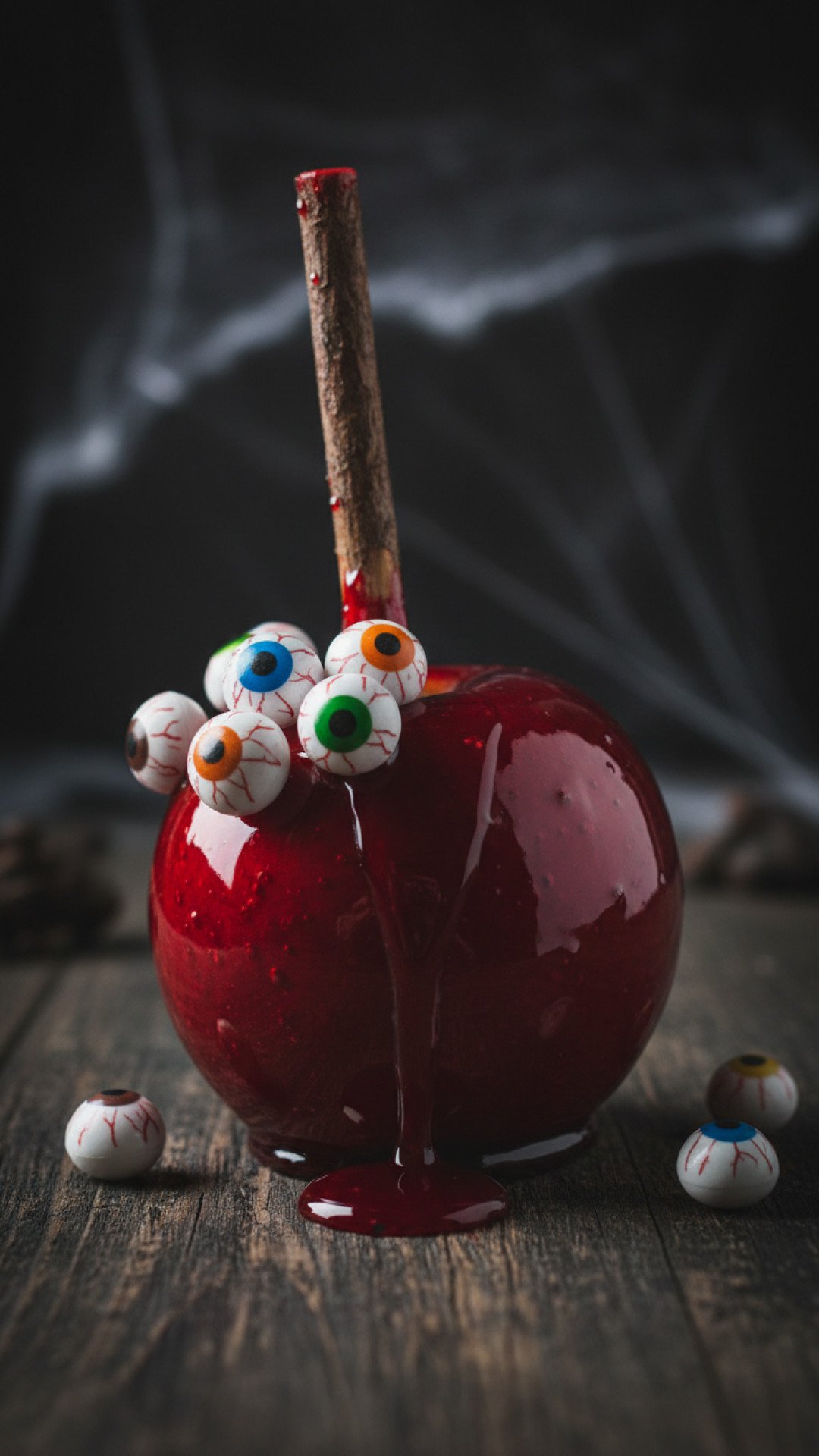 Bloody Eyeball Candy Apples: A Ghoulishly Sweet Halloween Treat 4 Bloody Eyeball Candy Apples Preparation