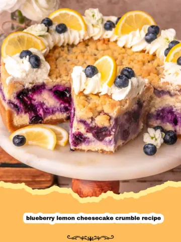 The Ultimate Blueberry Lemon Cheesecake Crumble: A Taste of Sunshine and Comfort 23 The Ultimate Blueberry Lemon Cheesecake Crumble: A Taste of Sunshine and Comfort