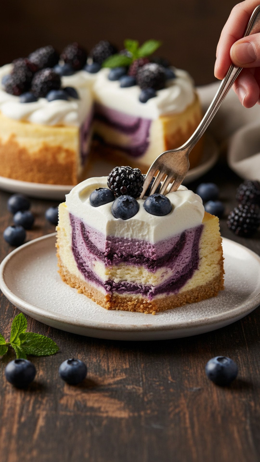 The Ultimate Spooky Treat: Boo Berry Cheesecake Recipe 4 Boo Berry Cheesecake Preparation