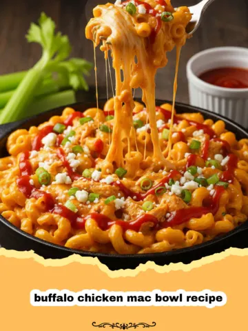 Irresistible Creamy Buffalo Chicken Mac Bowl 2 Irresistible Creamy Buffalo Chicken Mac Bowl