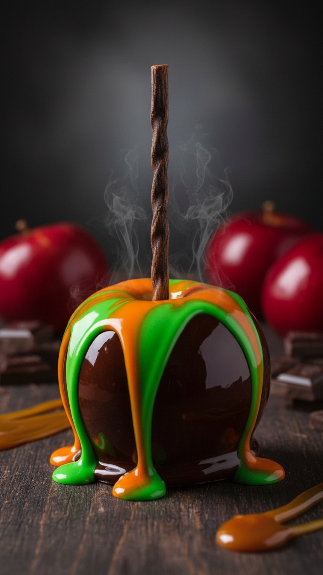 Magical Cauldron Caramel Apples for Your Halloween Bash 4 Cauldron Caramel Apples Preparation