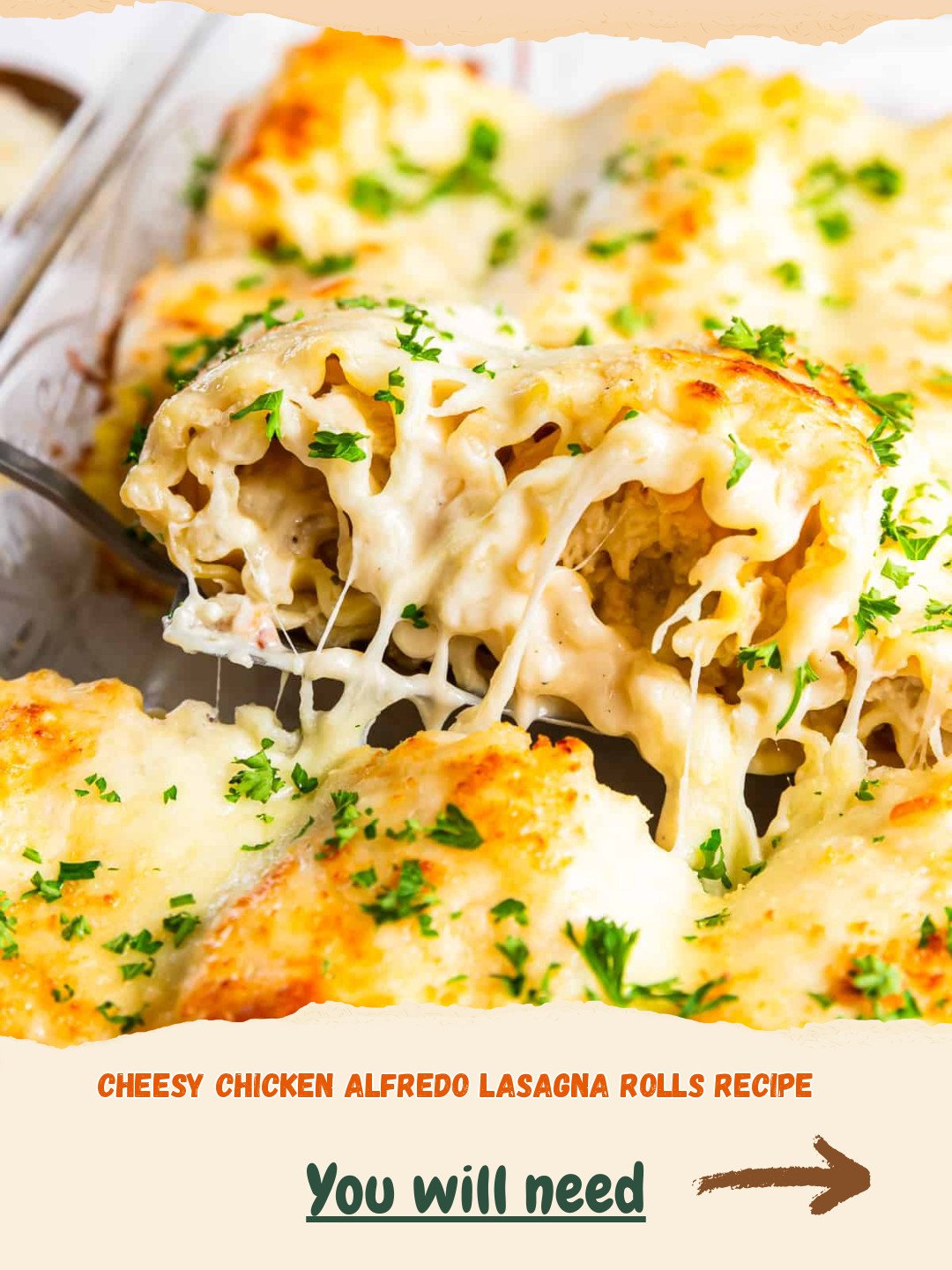 Divine Cheesy Chicken Alfredo Lasagna Rolls: A Weeknight Dream Come True! 4 Cheesy Chicken Alfredo Lasagna Rolls Preparation