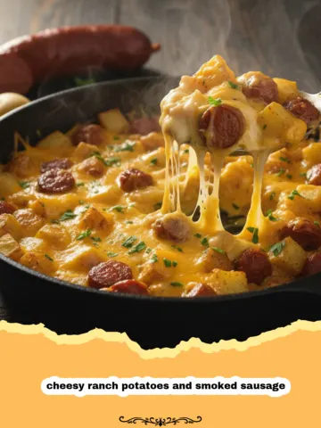 Cheesy Ranch Potatoes and Smoked Sausage Skillet: Your New Weeknight Hero