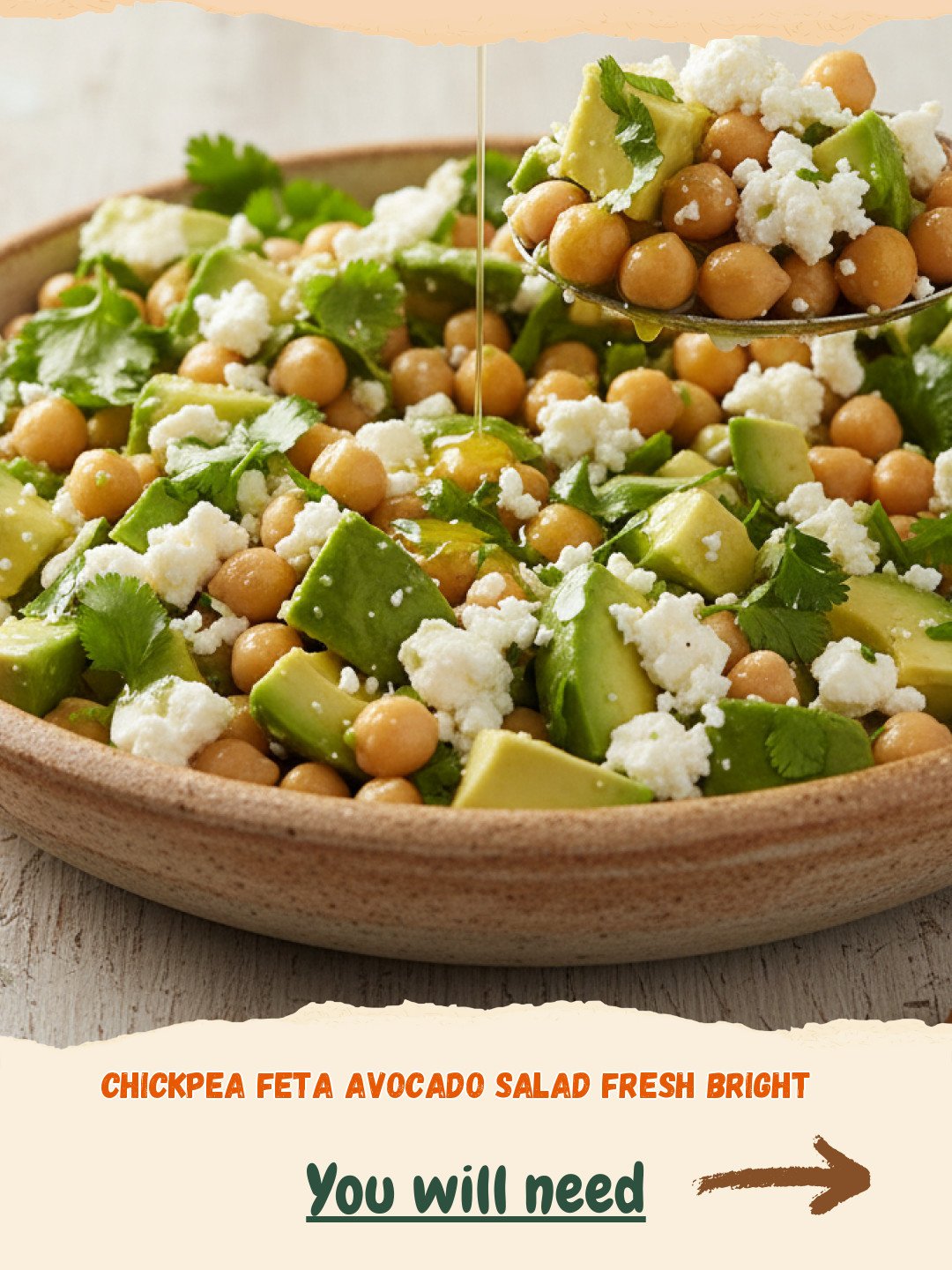 The Ultimate Fresh & Bright Chickpea Feta Avocado Salad 4 Chickpea Feta Avocado Salad Preparation