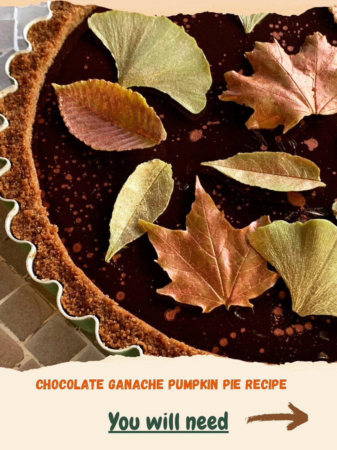 Decadent Chocolate Ganache Pumpkin Pie: A Holiday Dessert Masterpiece 4 Chocolate Ganache Pumpkin Pie Preparation