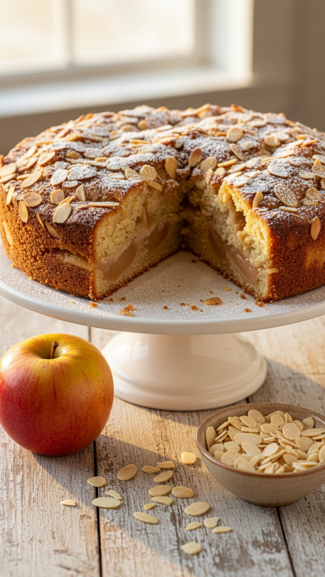 Classic Apple Almond Cake Preparation