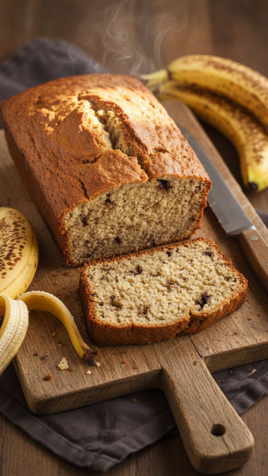 Classic Banana Bread Preparation