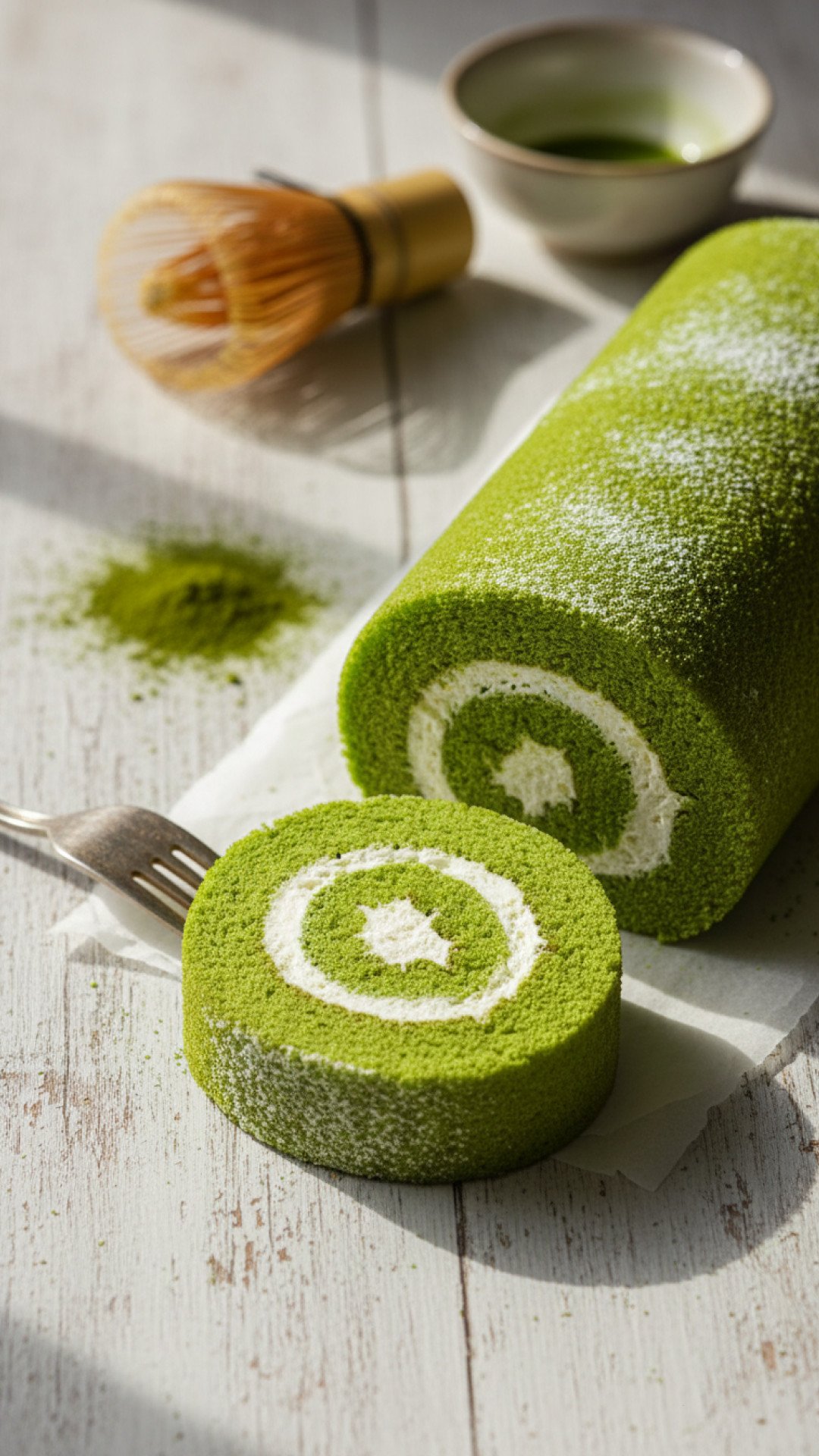 The Ultimate Matcha Swiss Roll Cake: A Light and Airy Japanese Classic 4 Classic Matcha Swiss Roll Cake Preparation