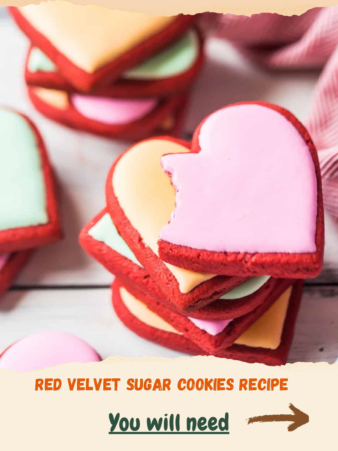 Classic Red Velvet Sugar Cookies with Cream Cheese Frosting Preparation