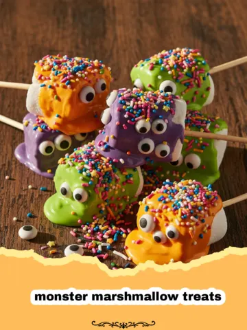 Monster Marshmallow Treats: A Spooky and Gooey Halloween Favorite