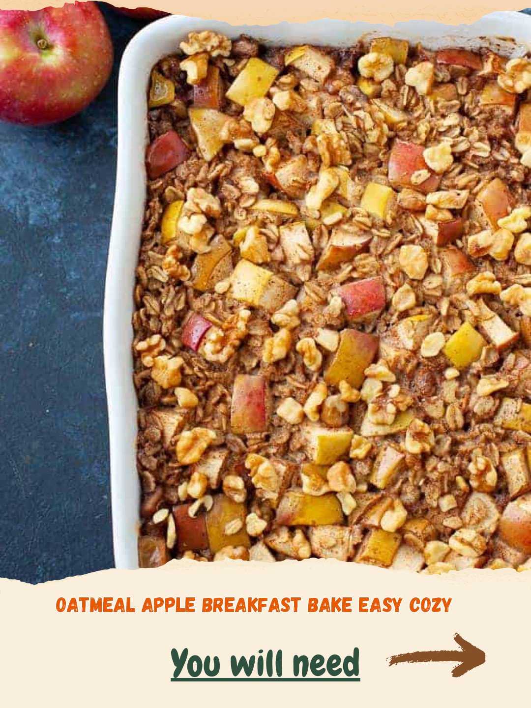 The Ultimate Oatmeal Apple Breakfast Bake: Easy, Cozy, and Comforting 4 Cozy Apple Cinnamon Oatmeal Bake Preparation