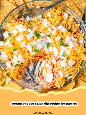 The Ultimate Cream Cheese Salsa Dip for Parties: Easy & Irresistible!