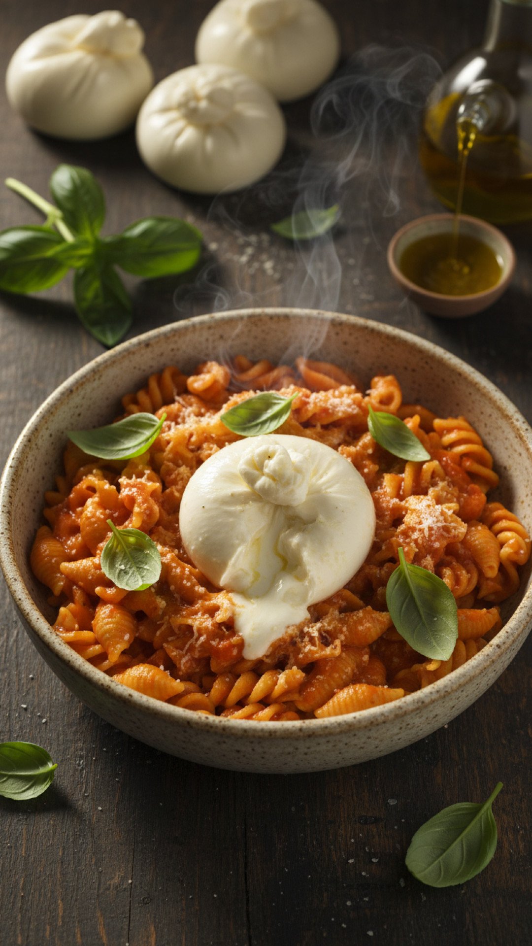 The Most Indulgent Creamy Burrata Pasta Recipe for Cozy Nights 4 best creamy burrata pasta recipe - Creamy Burrata Pasta Preparation