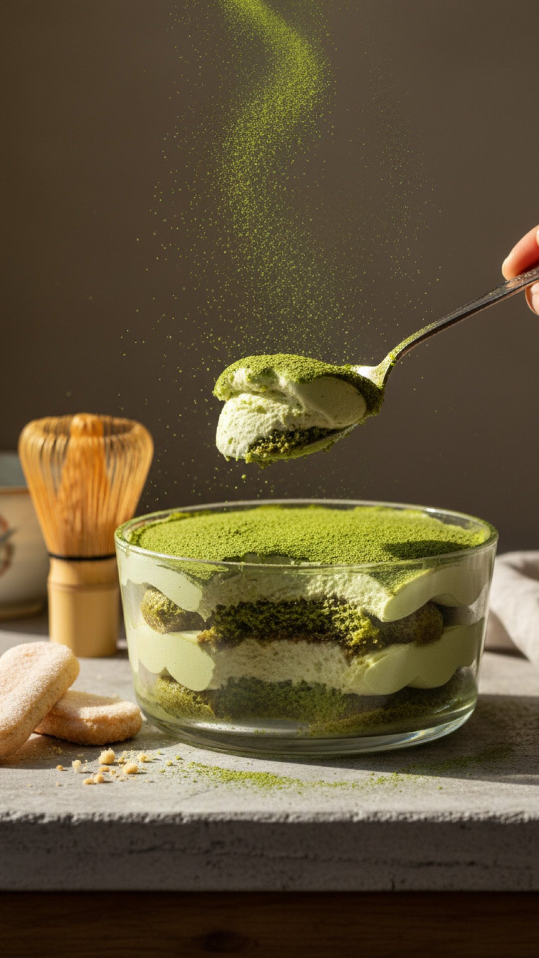 The Ultimate Creamy Matcha Tiramisu Recipe 4 Creamy Matcha Tiramisu Preparation