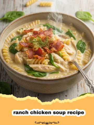 The Ultimate Creamy Ranch Chicken Soup Recipe
