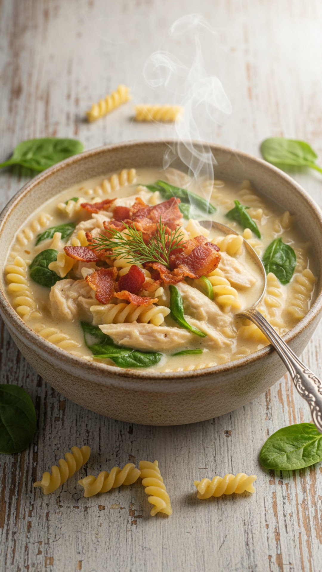 Creamy Ranch Chicken Soup Preparation