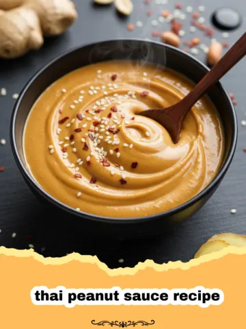 The Ultimate Thai Peanut Sauce Recipe: Creamy, Tangy, and Perfectly Spicy