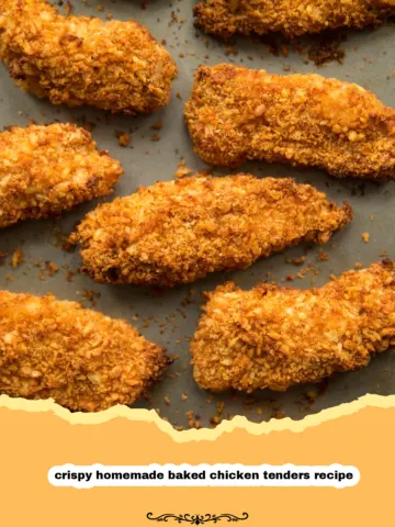The Ultimate Crispy Homemade Baked Chicken Tenders Recipe: Your Family’s New Favorite!