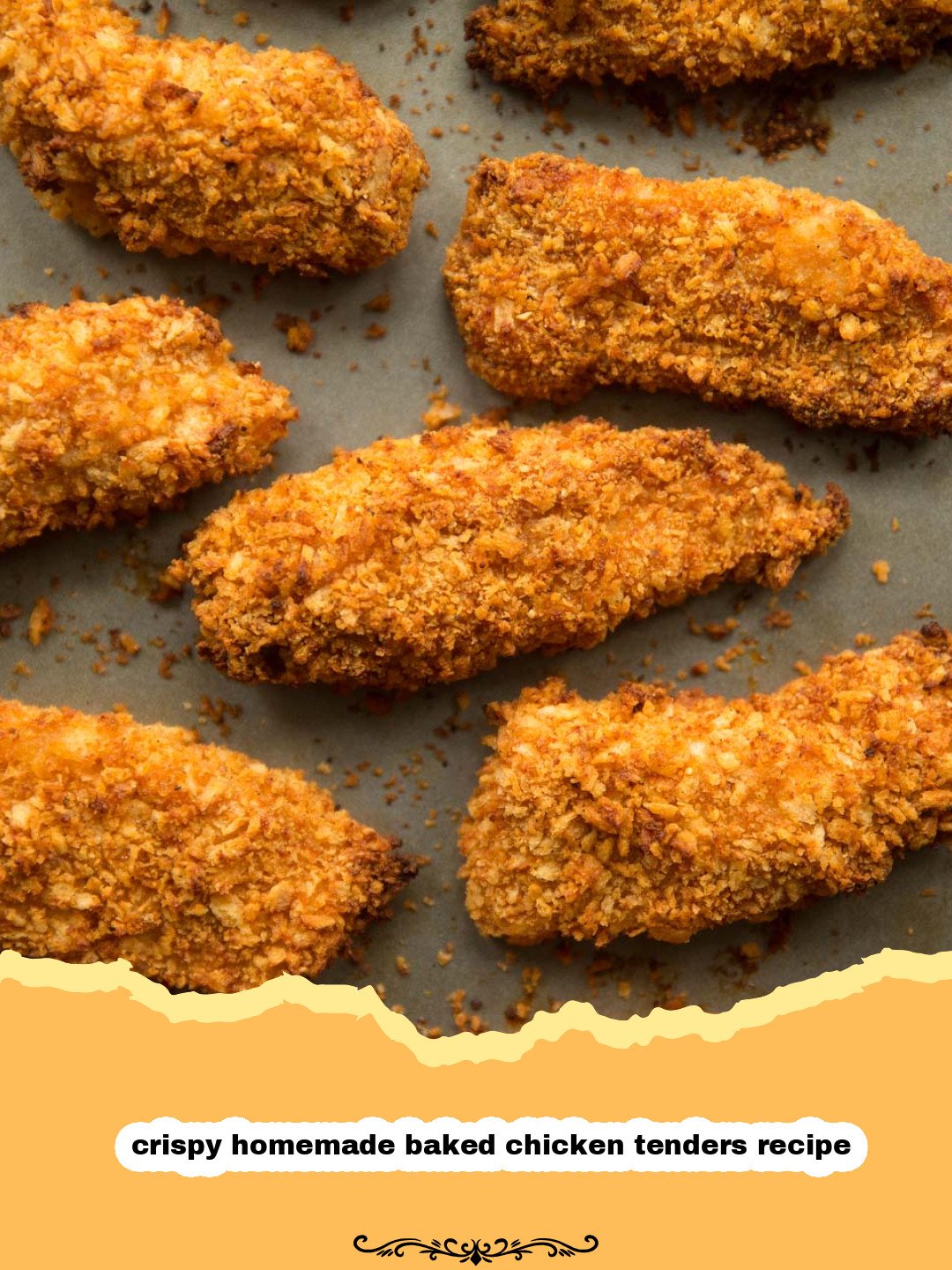 The Ultimate Crispy Homemade Baked Chicken Tenders Recipe: Your Family's New Favorite! 3 Close-up of golden crispy homemade baked chicken tenders on a wire rack with dipping sauce.