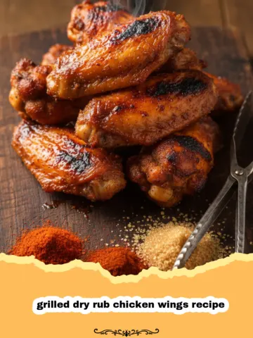 The Ultimate Crispy Grilled Dry Rub Chicken Wings Recipe