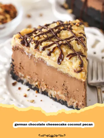 The Ultimate German Chocolate Cheesecake: A Decadent Coconut Pecan Dream