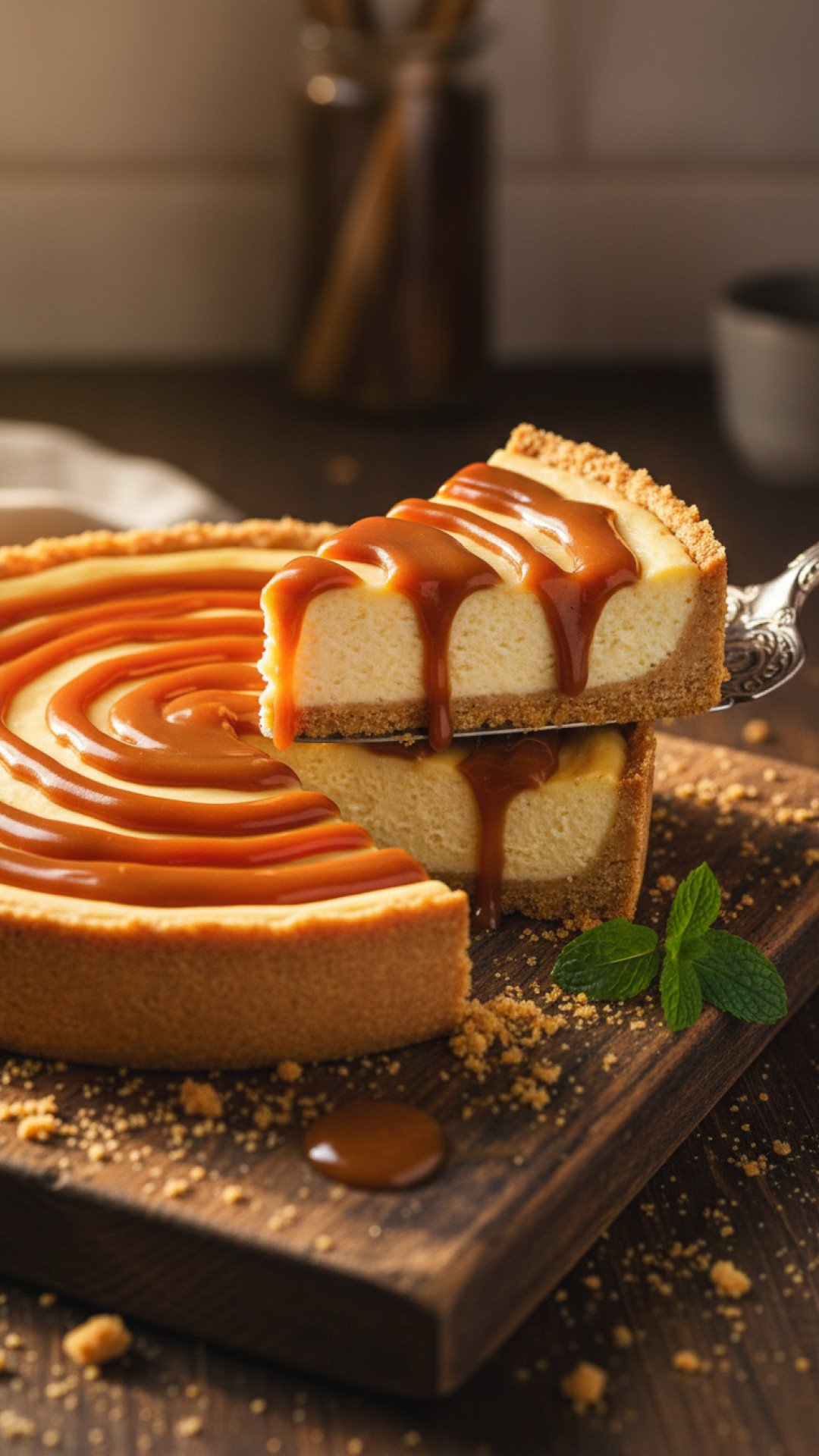 Decadent Salted Caramel Cheesecake Tort Recipe 4 Decadent Salted Caramel Cheesecake Tort Preparation