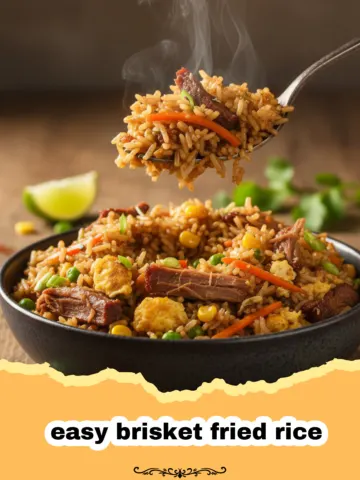 Easy Brisket Fried Rice: The Best Way to Use BBQ Leftovers