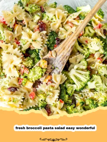 The Most Delightful Fresh Broccoli Pasta Salad: Easy, Creamy, and Crowd-Pleasing!
