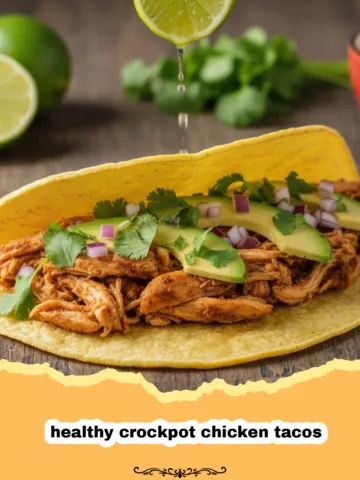 The Ultimate Healthy Crockpot Chicken Tacos: Easy Weeknight Deliciousness! 14 The Ultimate Healthy Crockpot Chicken Tacos: Easy Weeknight Deliciousness!