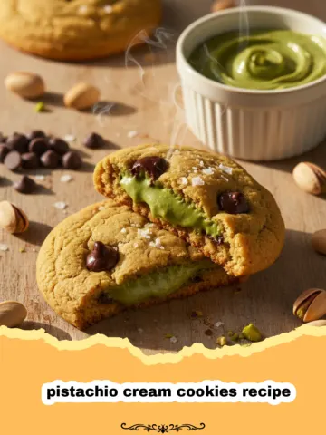 The Ultimate Pistachio Cream Cookies Recipe