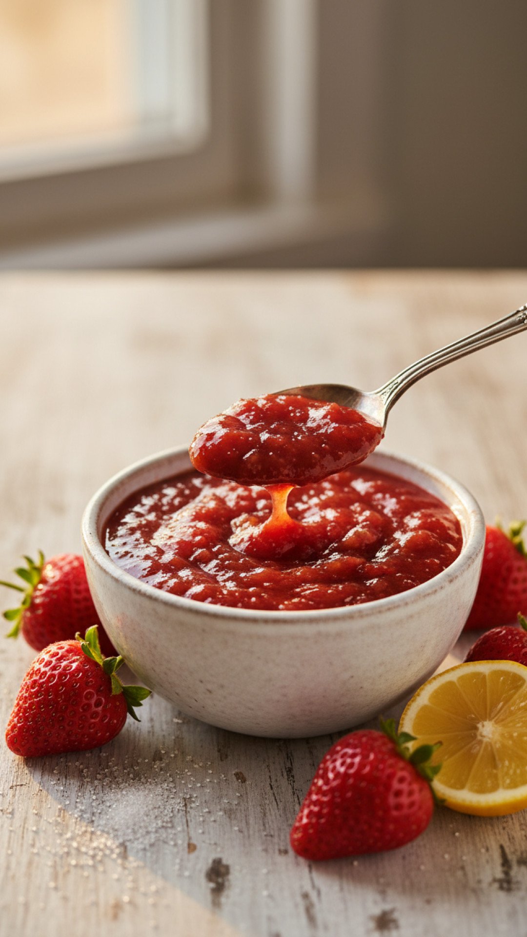 Easy 15-Minute Strawberry Sauce Preparation